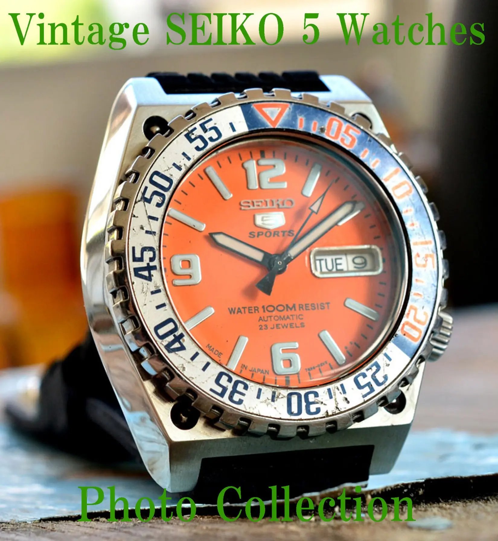 SEIKO 5 Vintage Antique Japanise Watches Photo Collection – daisuke tanaka